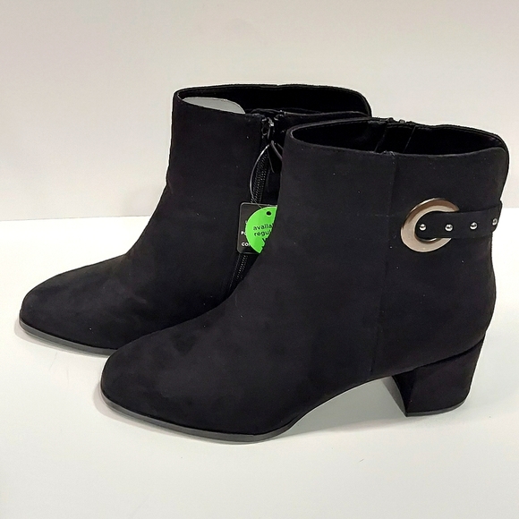 East 5th Shoes - NWT East 5th Eastview Booties Block Heel Size 10W